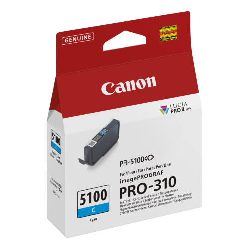 Canon PFI-5100 C tinteiro 1 unidade(s) Original Ciano Canon PFI-5100 C tinteiro 1 unidade(s) Original Ciano