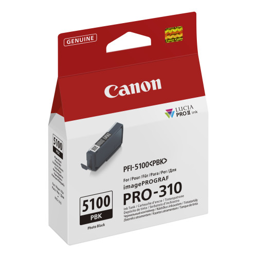 Canon PFI-5100 PBK tinteiro 1 unidade(s) Original Foto preto