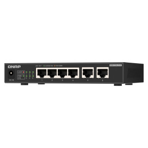 QNAP QSW-2104-2T-R2 switch de rede Não-gerido 10G Ethernet (100 1000 10000) PC Preto 2