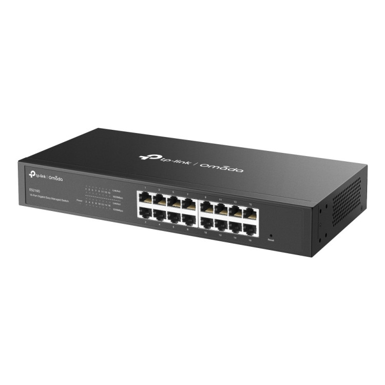 TP-Link Omada ES216G switch de rede Gerido L2 Gigabit Ethernet (10 100 1000) Preto