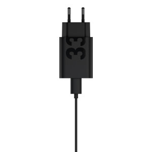 Motorola TurboPower 33W EU Universal Preto AC Carregamento rápido Interior 2