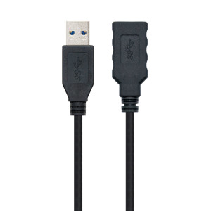 Nanocable 10.01.0902-BK cabo USB USB 3.2 Gen 1 (3.1 Gen 1) 2 m USB A Preto 2