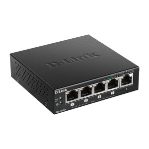 D-Link DGS-1005P Não-gerido L2 Gigabit Ethernet (10 100 1000) Power over Ethernet (PoE) Preto