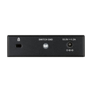 D-Link DGS-1005P Não-gerido L2 Gigabit Ethernet (10 100 1000) Power over Ethernet (PoE) Preto 2