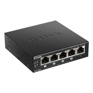 D-Link DGS-1005P E switch de rede Não-gerido Gigabit Ethernet (10 100 1000) Power over Ethernet (PoE) Preto 2