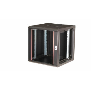 Equip EPM-12-6060-B-CBAA armário rack 12U Rack de pendurar na parede Preto 2