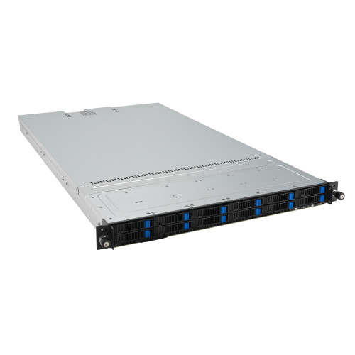 ASUS RS500A-E12-RS12U Socket SP5 Rack (1U) Cinzento ASUS RS500A-E12-RS12U Socket SP5 Rack (1U) Cinzento