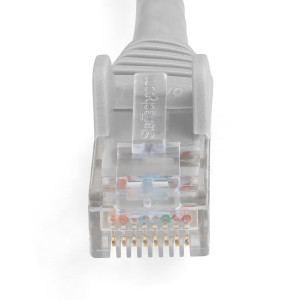 StarTech.com N6LPATCH3MGR cabo de rede Cinzento 3 m Cat6 U UTP (UTP) 2