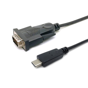 Equip Cabo USB-C para série (DB9), M M, 1,5 m