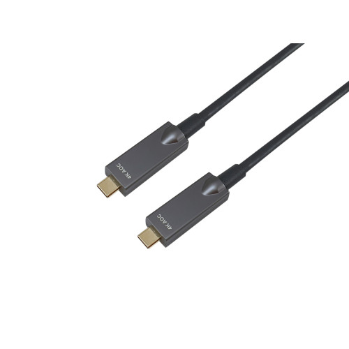 Equip 119462 Cabo ótico ativo USB-C para C, M M, 10 m, PD 60W, 4K 60 Hz, 10 Gbps, Vídeo+Dados+PD Equip 119462 Cabo ótico ativo USB-C para C, M M, 10 m, PD 60W, 4K 60 Hz, 10 Gbps, Vídeo+Dados+PD