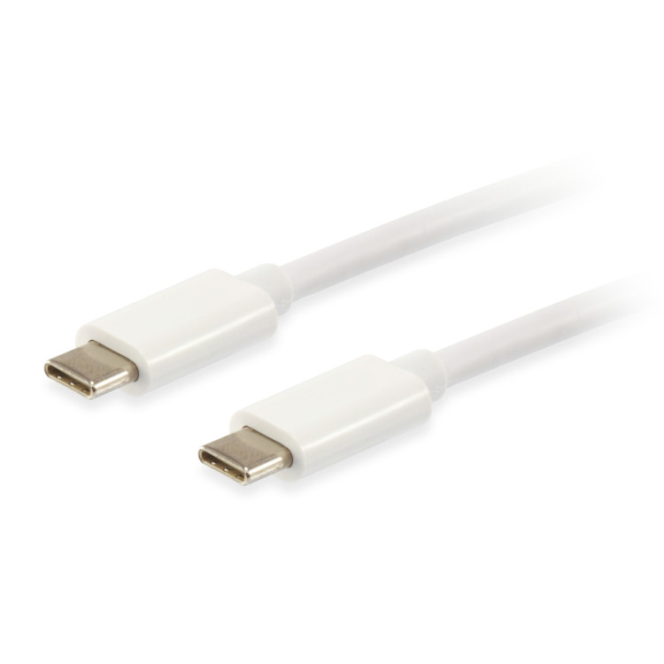 Equip 128352 Cabo USB 3.2 Gen 2 C para C, 2,0 m, PD 60W, 4K 60 Hz, 5 Gbps, branco