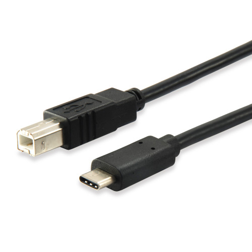Equip Cabo USB 2.0 C para B, M M, 1,0 m
