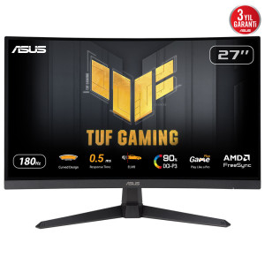 ASUS TUF Gaming VG27WQ3B monitor de ecrã 68,6 cm (27") 2560 x 1440 pixels Quad HD LCD Preto 2