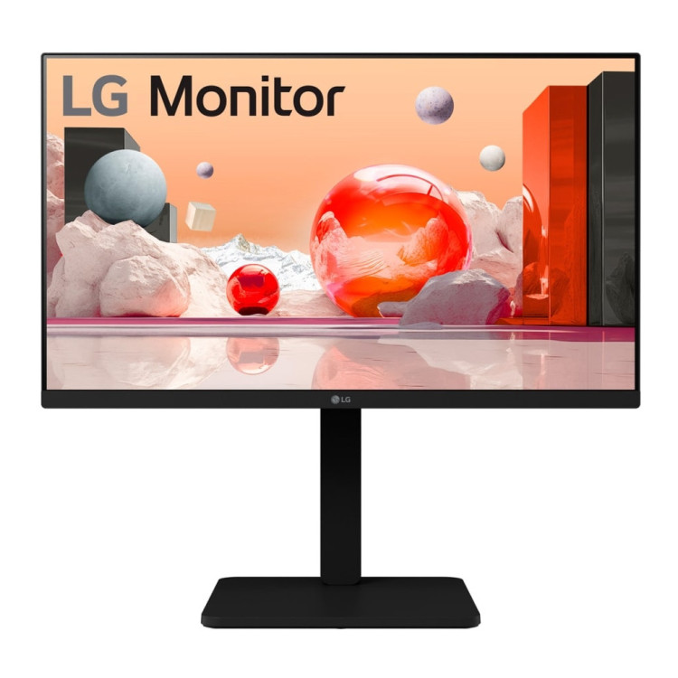 LG 24BA560-B monitor de ecrã 60,5 cm (23.8") 1920 x 1080 pixels Full HD LED Preto