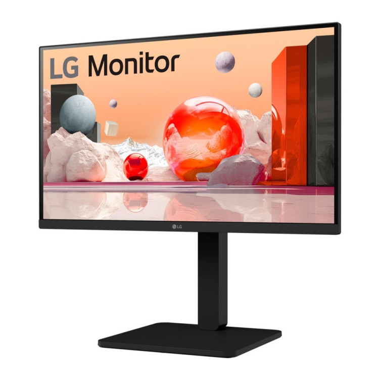 LG 24BA560-B monitor de ecrã 60,5 cm (23.8") 1920 x 1080 pixels Full HD LED Preto