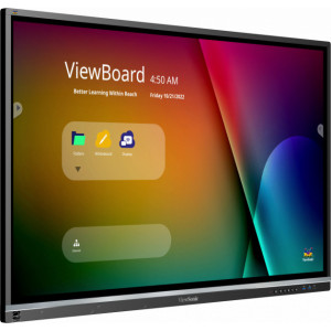 Viewsonic IFP5550-5 Quadro Interativo 139,7 cm (55") 3840 x 2160 pixels Ecrã táctil Preto HDMI 2