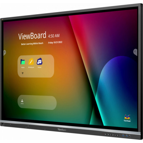 Viewsonic IFP5550-5 Quadro Interativo 139,7 cm (55") 3840 x 2160 pixels Ecrã táctil Preto HDMI Viewsonic IFP5550-5 Quadro Interativo 139,7 cm (55") 3840 x 2160 pixels Ecrã táctil Preto HDMI