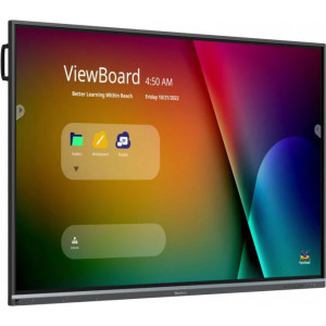 Viewsonic IFP8650-5F Quadro Interativo 2,18 m (86") 3840 x 2160 pixels Ecrã táctil Preto HDMI 2