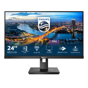 Philips B Line 245B1 00 LED display 60,5 cm (23.8") 2560 x 1440 pixels Quad HD Preto