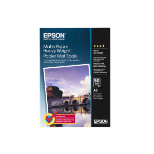 Epson Matte Paper Heavy Weight, DIN A3, 167g m², 50 Folhas 2