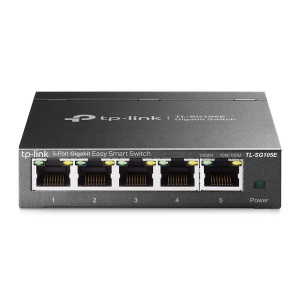 TP-Link TL-SG105E switch de rede Gerido L2 Gigabit Ethernet (10 100 1000) Preto 2