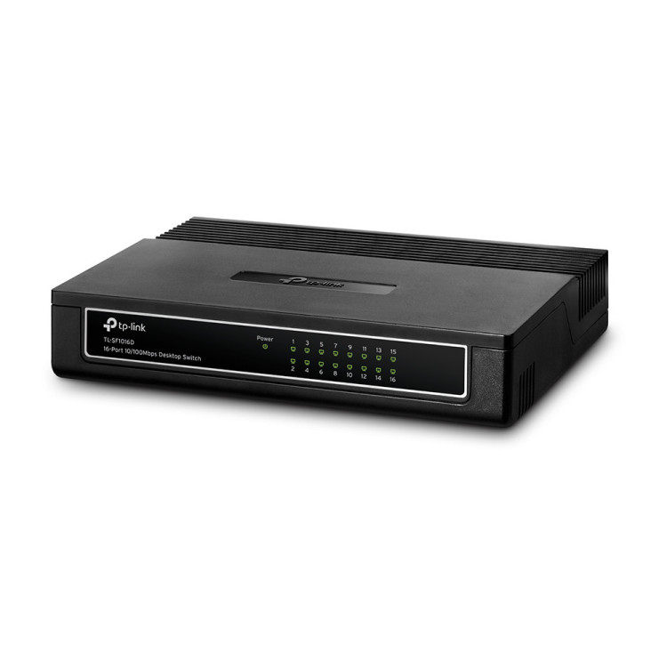 TP-Link TL-SF1016D switch de rede Fast Ethernet (10 100) Preto