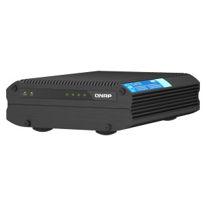 QNAP TS-I410X NAS Tower Intel Atom® x6425E 8 GB 0 TB QNAP QTS Preto