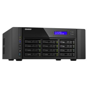 QNAP TS-h1290FX NAS Tower EPYC 7232P 64 GB DDR4 0 TB QuTS hero Preto 2