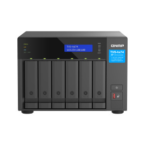 QNAP TVS-h674 NAS Tower Intel® Core™ i3 i3-12100 16 GB DDR4 0 TB QuTS hero Preto 2
