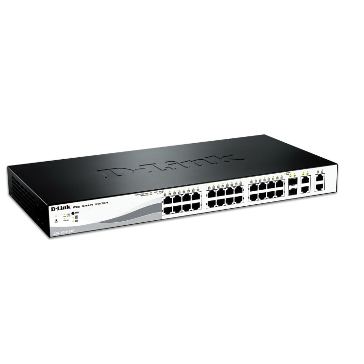 D-Link DES-1210-28P switch de rede Gerido L2 Power over Ethernet (PoE)