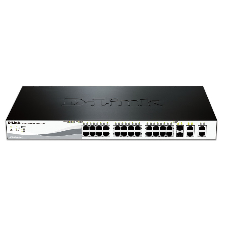 D-Link DES-1210-28P switch de rede Gerido L2 Power over Ethernet (PoE)