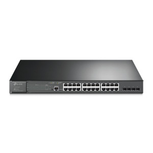 TP-Link JetStream TL-SG3428MP switch de rede Gerido L2+ Gigabit Ethernet (10 100 1000) Power over Ethernet (PoE) 1U Preto 2