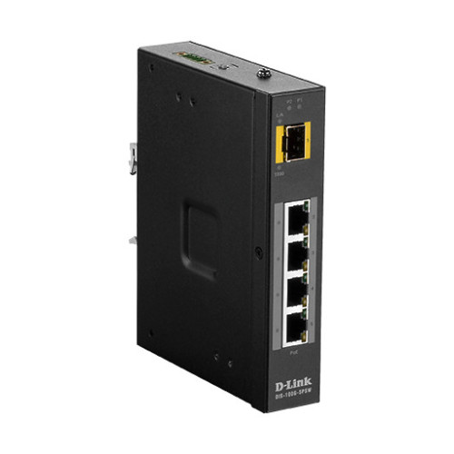 D-Link DIS‑100G‑5PSW Não-gerido L2 Gigabit Ethernet (10 100 1000) Power over Ethernet (PoE) Preto D-Link DIS‑100G‑5PSW Não-gerido L2 Gigabit Ethernet (10 100 1000) Power over Ethernet (PoE) Preto