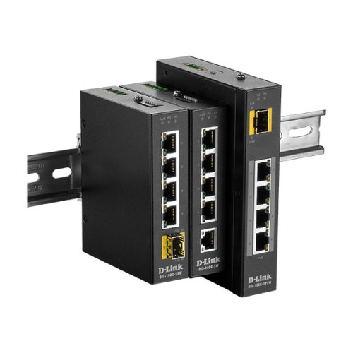 D-Link DIS‑100G‑5PSW Não-gerido L2 Gigabit Ethernet (10 100 1000) Power over Ethernet (PoE) Preto D-Link DIS‑100G‑5PSW Não-gerido L2 Gigabit Ethernet (10 100 1000) Power over Ethernet (PoE) Preto