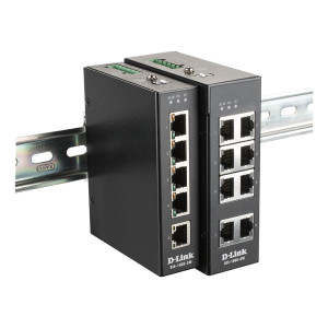 D-Link DIS-100E-8W switch de rede Não-gerido L2 Fast Ethernet (10 100) Preto 2