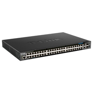 D-Link DGS-1520-52MP switch de rede Gerido L3 Gigabit Ethernet (10 100 1000) Power over Ethernet (PoE) 1U Preto 2