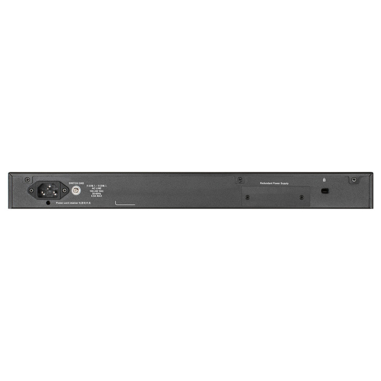 D-Link DGS-1520-52MP switch de rede Gerido L3 Gigabit Ethernet (10 100 1000) Power over Ethernet (PoE) 1U Preto