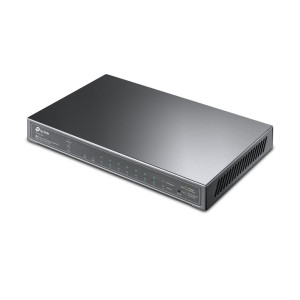 TP-Link JetStream TL-SG2210P switch de rede Gerido L2 L4 Gigabit Ethernet (10 100 1000) Power over Ethernet (PoE) Preto 2