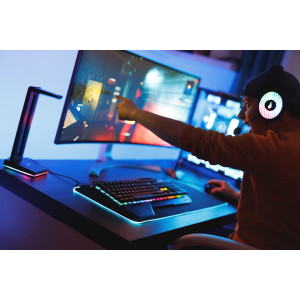 SureFire Silent Flight RGB-680 Tapete Gaming Preto 2