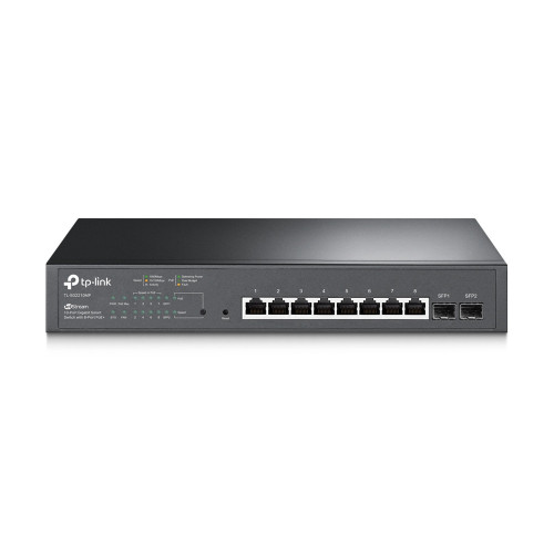 TP-Link JetStream TL-SG2210MP switch de rede Gerido L2 L2+ Gigabit Ethernet (10 100 1000) Power over Ethernet (PoE) 1U Preto TP-Link JetStream TL-SG2210MP switch de rede Gerido L2 L2+ Gigabit Ethernet (10 100 1000) Power over Ethernet (PoE) 1U Preto