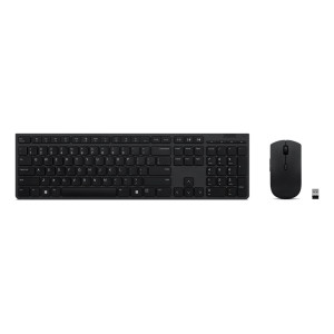 Lenovo 4X31K03957 teclado Rato incluído RF Wireless + Bluetooth Português Cinzento