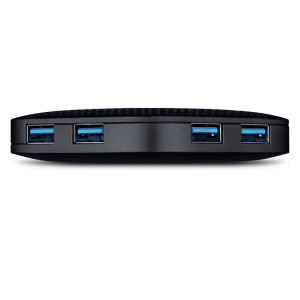 TP-Link UH400 hub de interface USB 3.2 Gen 1 (3.1 Gen 1) Type-A 5000 Mbit s Preto 2