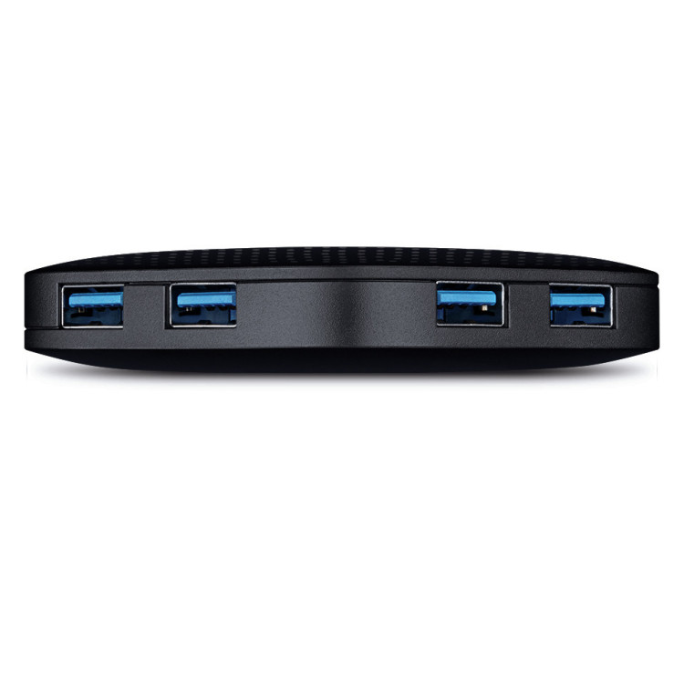 TP-Link UH400 hub de interface USB 3.2 Gen 1 (3.1 Gen 1) Type-A 5000 Mbit s Preto