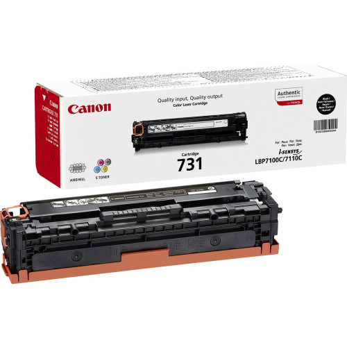 Canon 731 toner 1 unidade(s) Original Preto Canon 731 toner 1 unidade(s) Original Preto