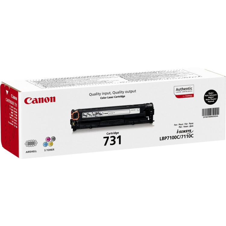 Canon 731 toner 1 unidade(s) Original Preto