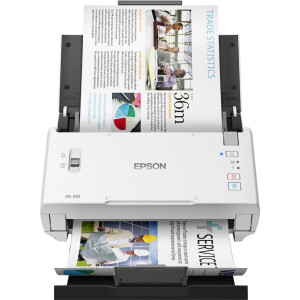 Epson WorkForce DS-410 Scanner com alimentação por folhas 600 x 600 DPI A4 Preto, Branco