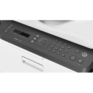 HP Color Laser Laser 179fnw Sem fios Multifunction Cor Impressora, Copiadora, Scanner Frente e verso