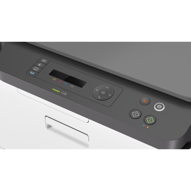 HP Color Laser Laser 178nw Sem fios Multifunction Cor Impressora, Copiadora, Scanner Frente e verso