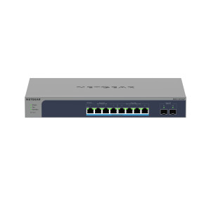 NETGEAR 8-Port Multi-Gigabit 10G Ethernet Ultra60 PoE++ Smart Switch with 2 SFP+ Ports (MS510TXUP) Gerido L2+ 10G Ethernet