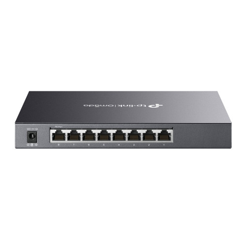 TP-Link Omada SG2008 switch de rede Gerido L2 L2+ Gigabit Ethernet (10 100 1000) Preto TP-Link Omada SG2008 switch de rede Gerido L2 L2+ Gigabit Ethernet (10 100 1000) Preto